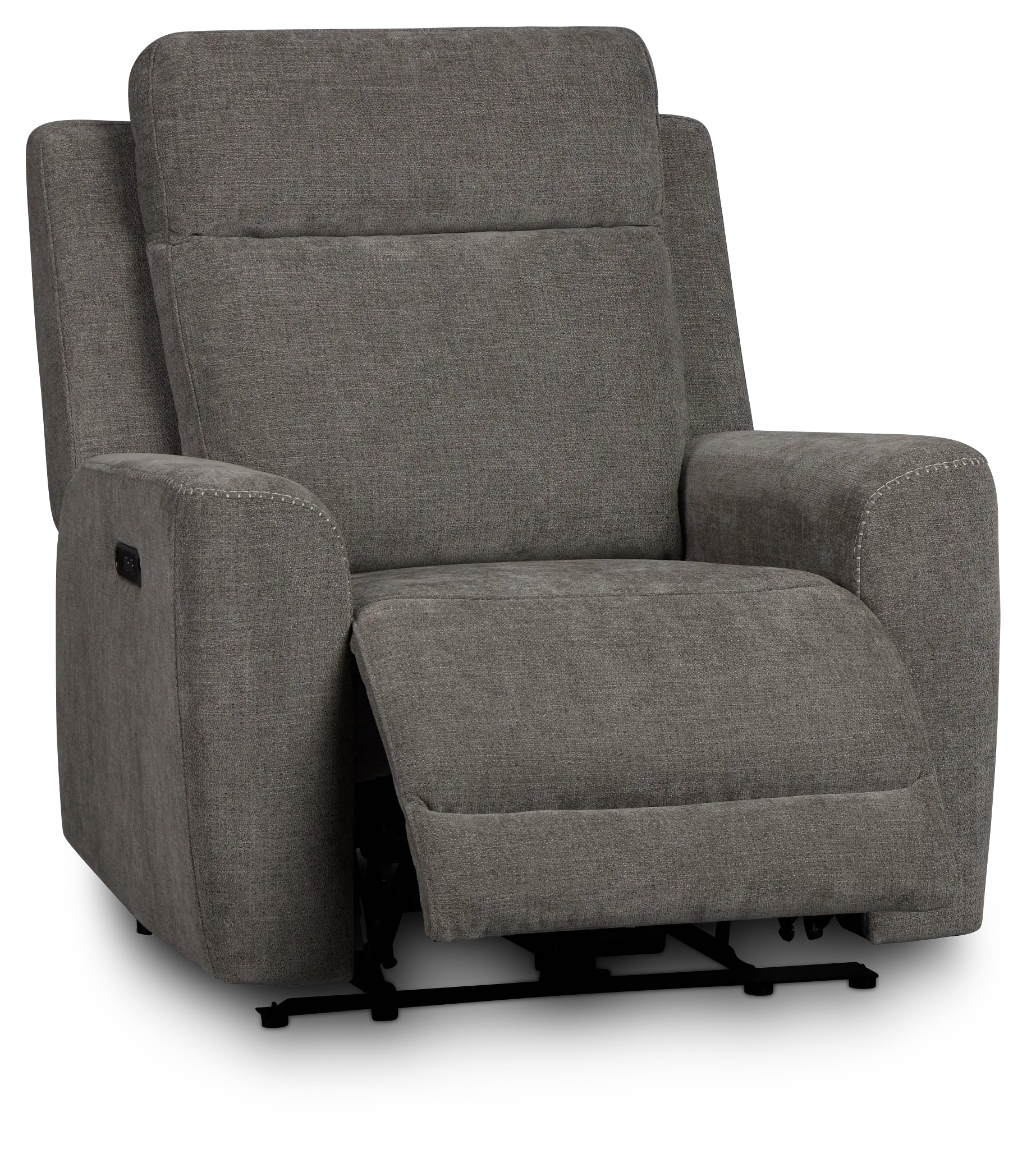 Dean Gray Fabric Power Recliner Dean Gray Fabric Power Recliner