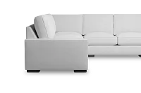 Edgewater Suave White Medium Right Chaise Sectional
