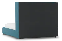 Captiva Elite Teal 60" Upholstered Shelter Bed