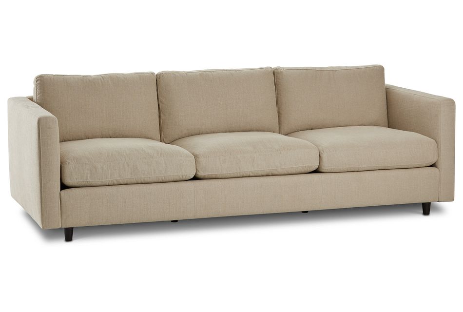 Simone Beige Micro Sofa Living Room Sofas City Furniture