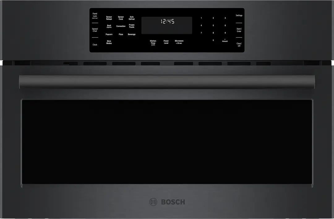 Bosch 800 Series Black 30" Built-in Microwave Bosch 800 Series Black 30" Built-in Microwave