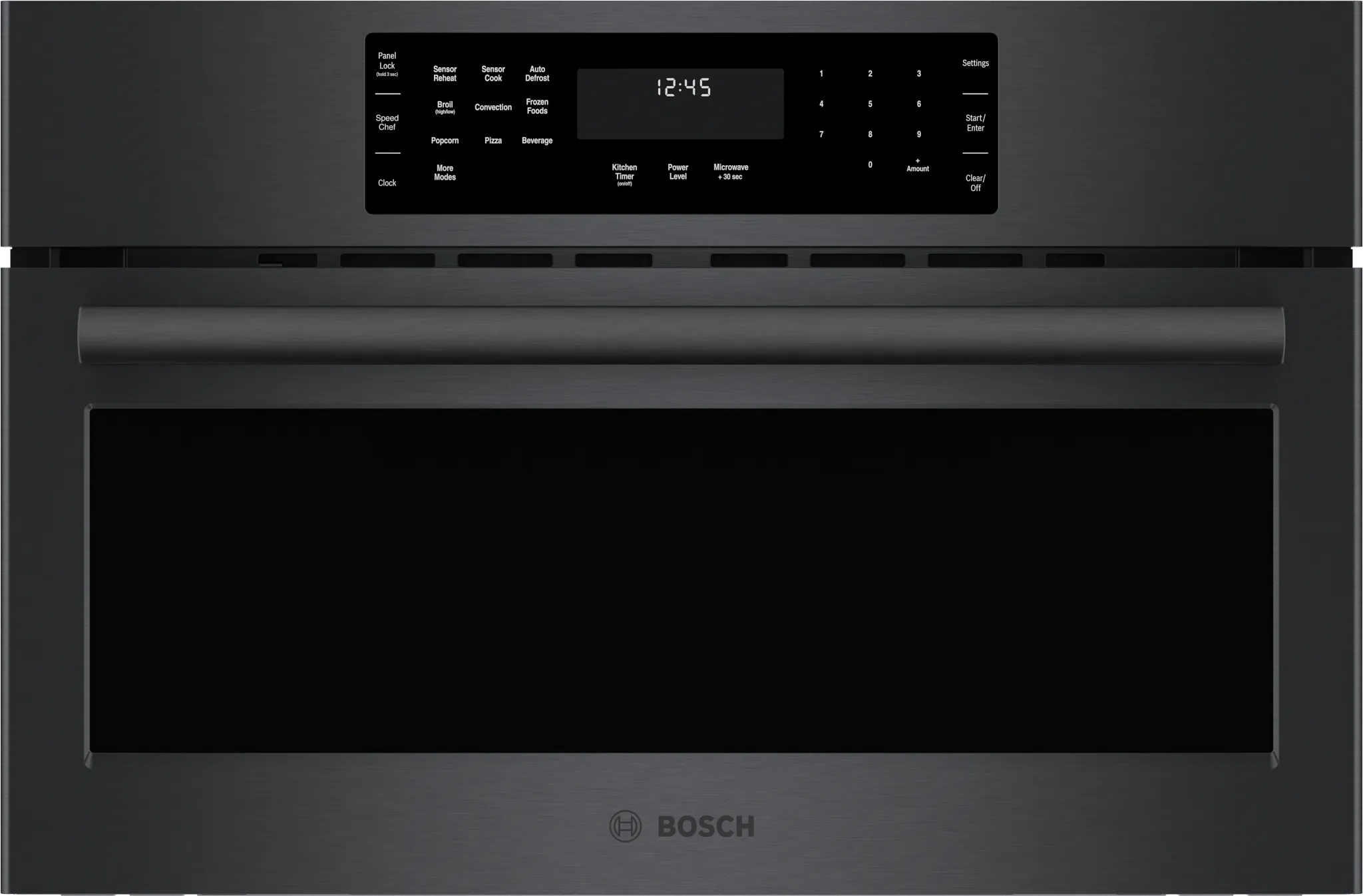 Bosch 800 Series Black 30" Built-in Microwave