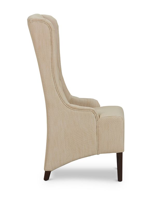 Sidney Taupe Upholstered Side Chair (3)