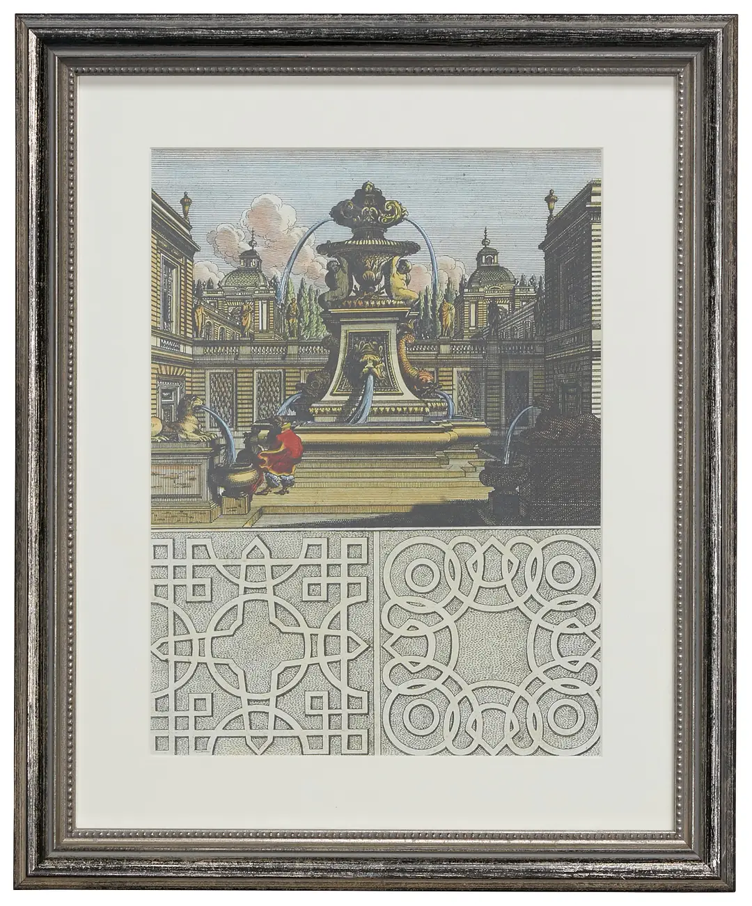 Courtyard Gray Framed Wall Art Courtyard Gray Framed Wall Art