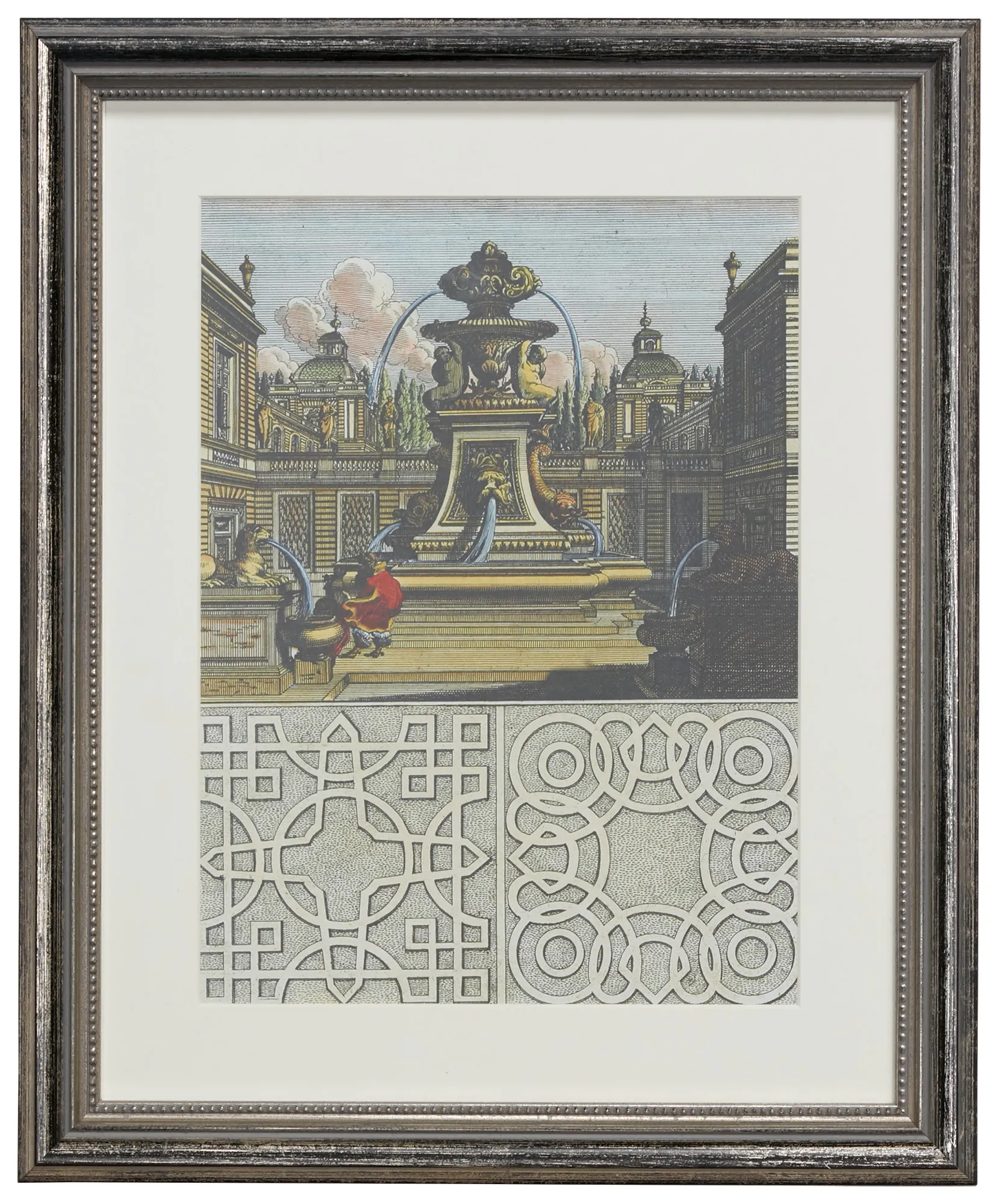 Courtyard Gray Framed Wall Art