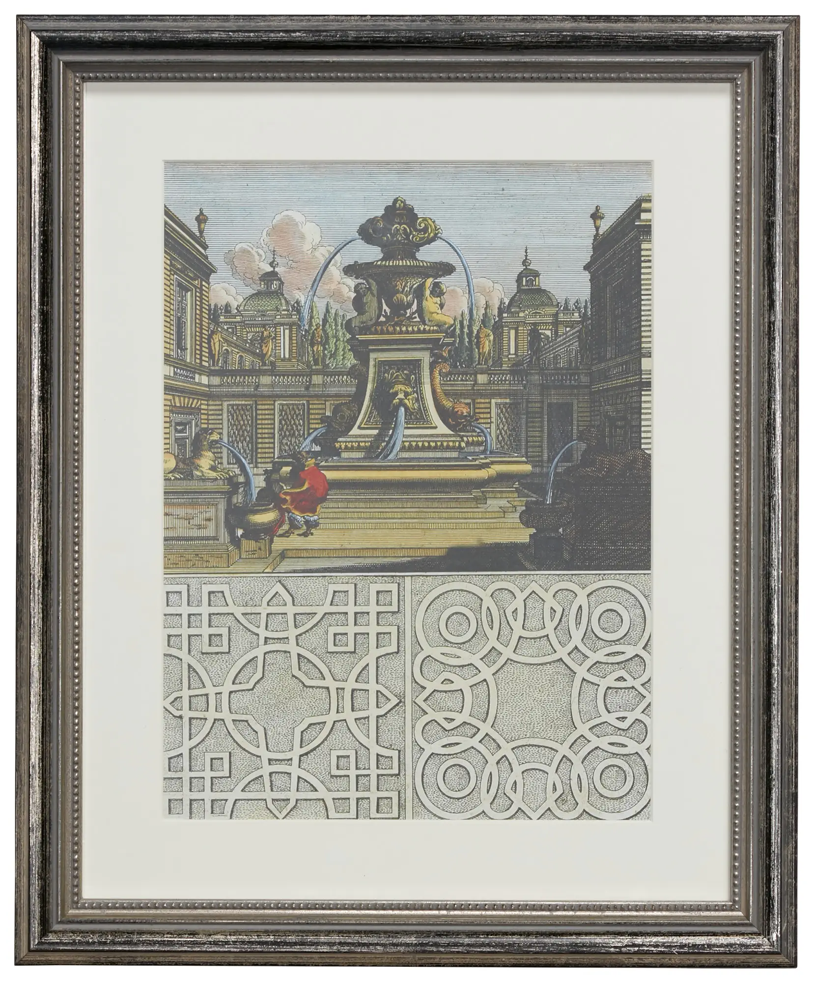Courtyard Gray Framed Wall Art Courtyard Gray Framed Wall Art