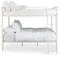 Rory White Metal Bunk Bed