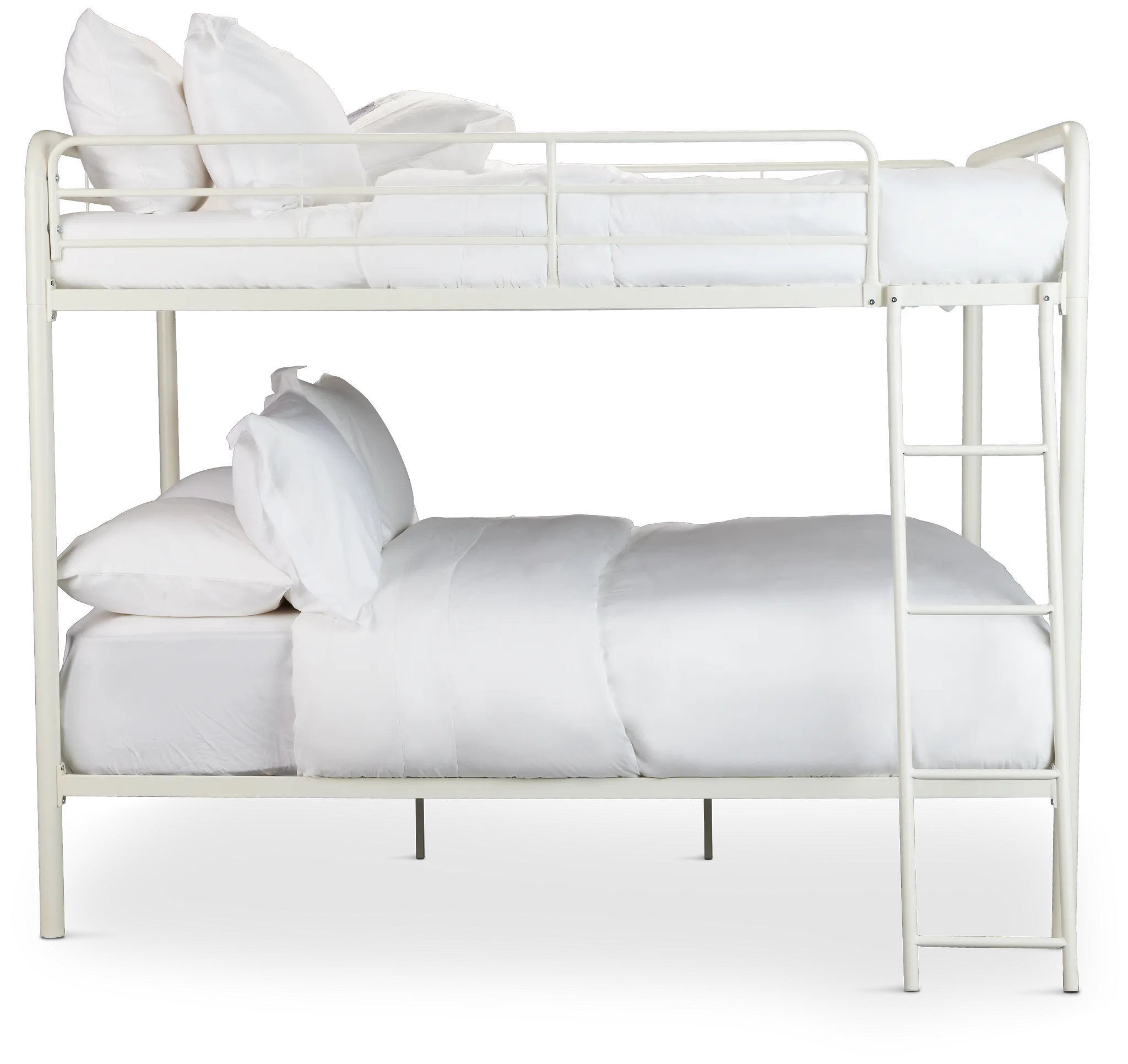 Rory White Metal Bunk Bed