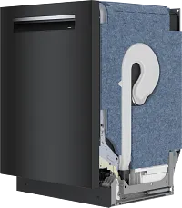 Bosch 800 Series Black 24" Built In Dishwasher