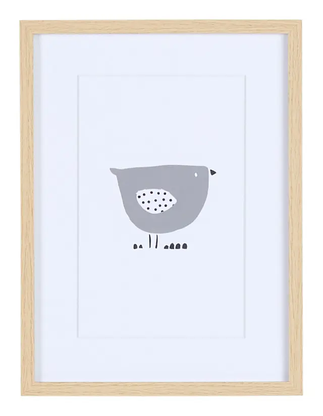 Finch Gray Framed Wall Art Finch Gray Framed Wall Art