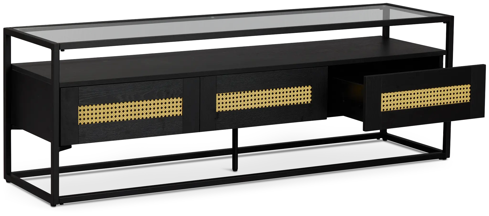 Dax Black Glass Top Storage Tv Stand Dax Black Glass Top Storage Tv Stand