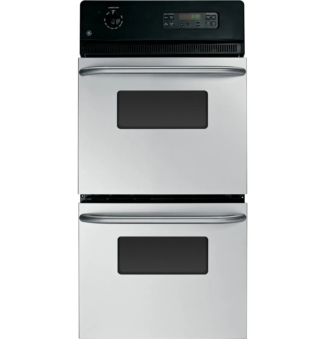 Ge P28 Series Stainless Steel 24" Double Electric Oven