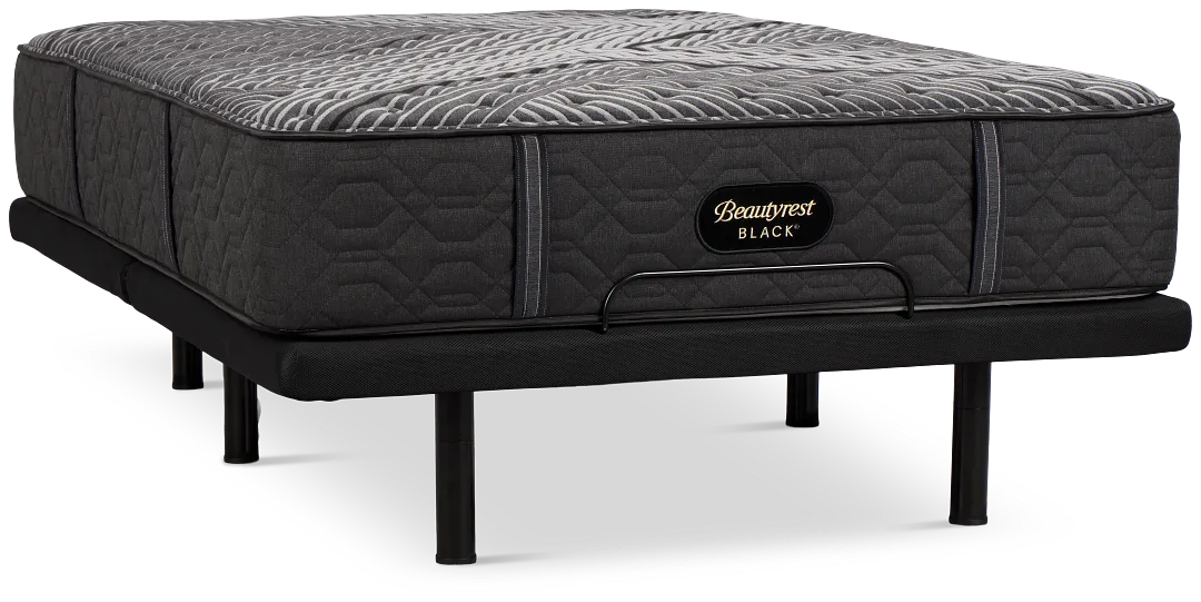 Beautyrest Black Series One Extra Firm Deluxe Adjustable Mattress Set