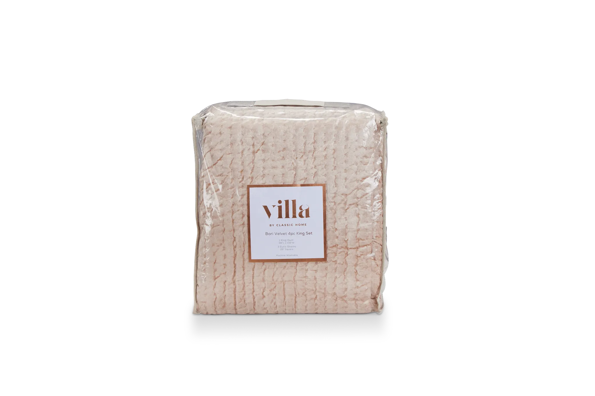 Baris Pink Coverlet Set