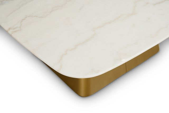 Lana White Square Coffee Table