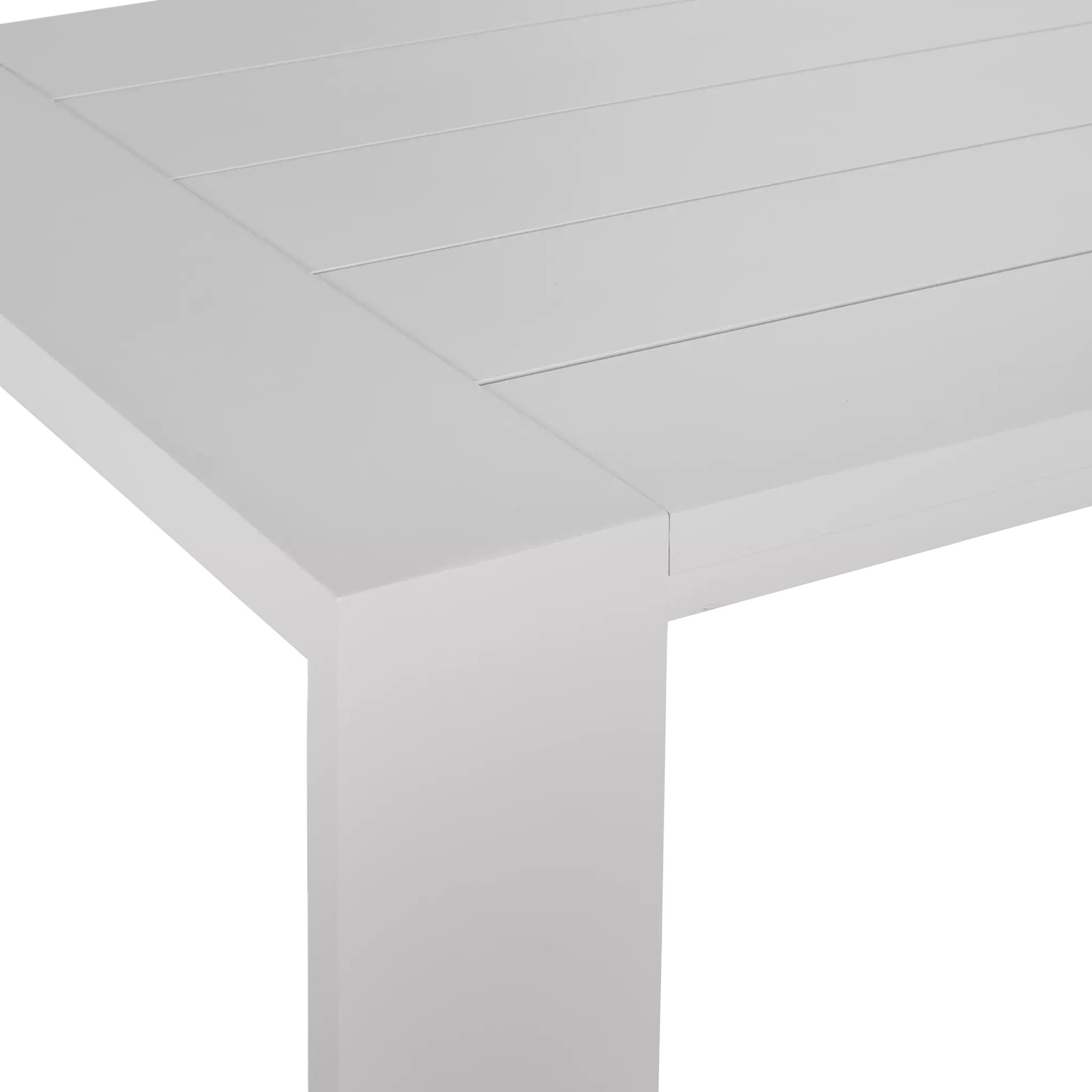 Linear White 87" Rectangular Table Linear White 87" Rectangular Table