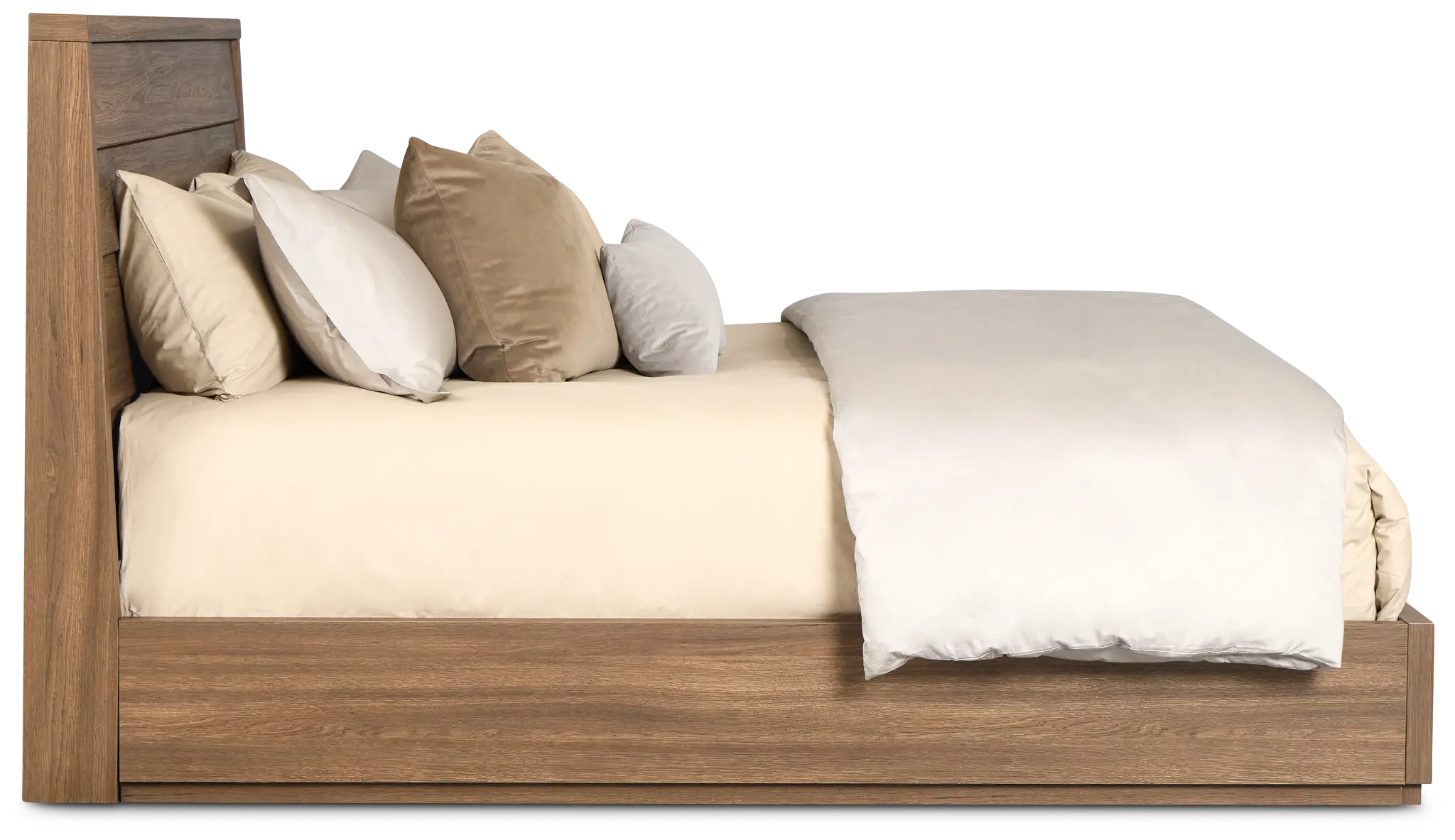 Capraia Dark Tone Panel Bed Capraia Dark Tone Panel Bed