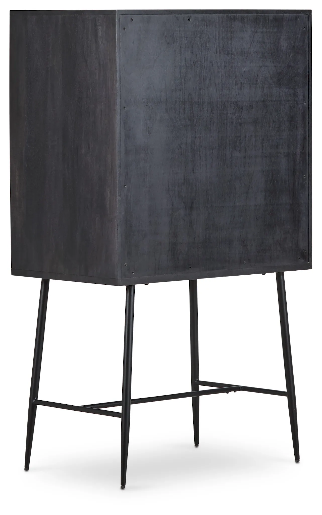 Lumi Dark Tone Wine Cabinet