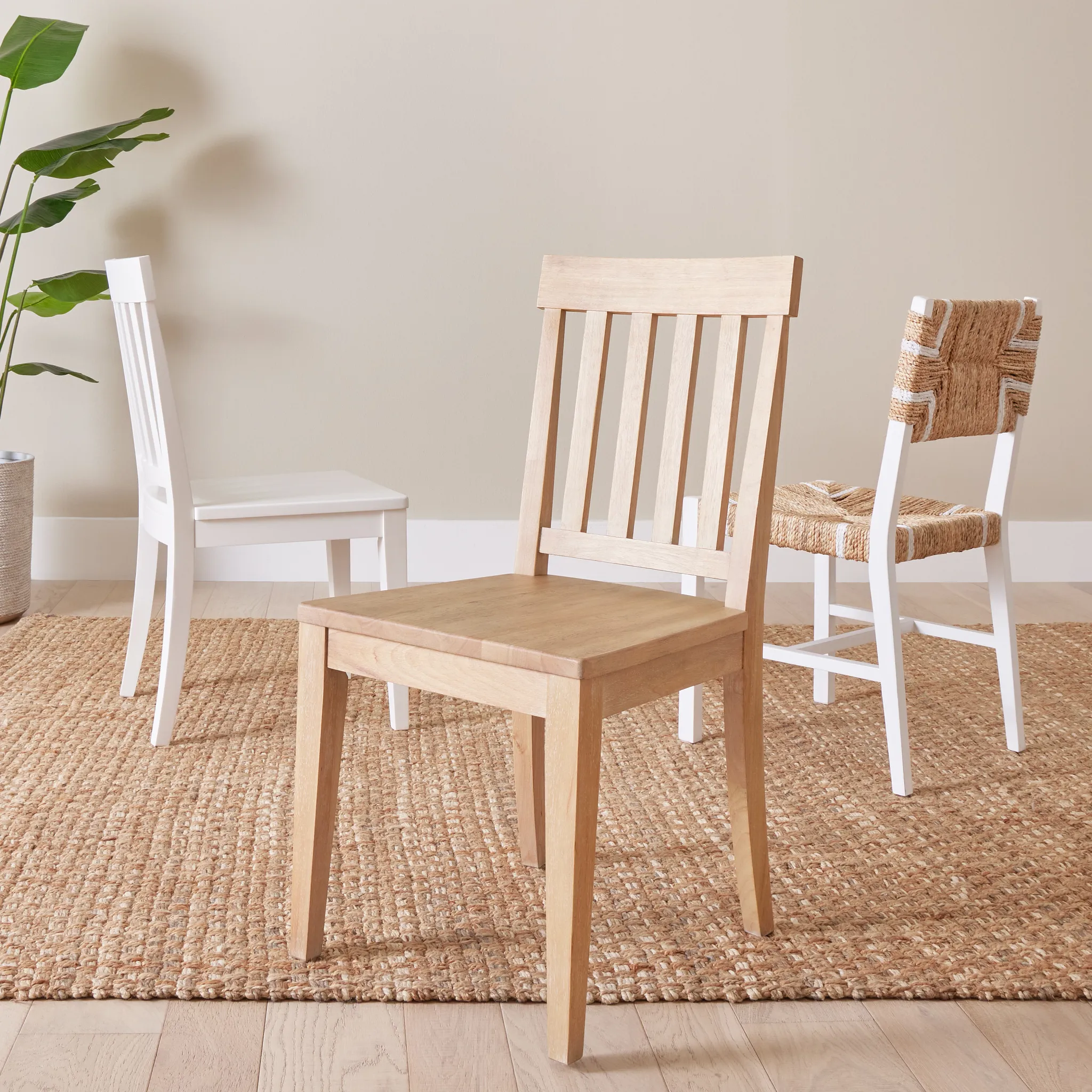 Nantucket Light Tone Wood Side Chair
