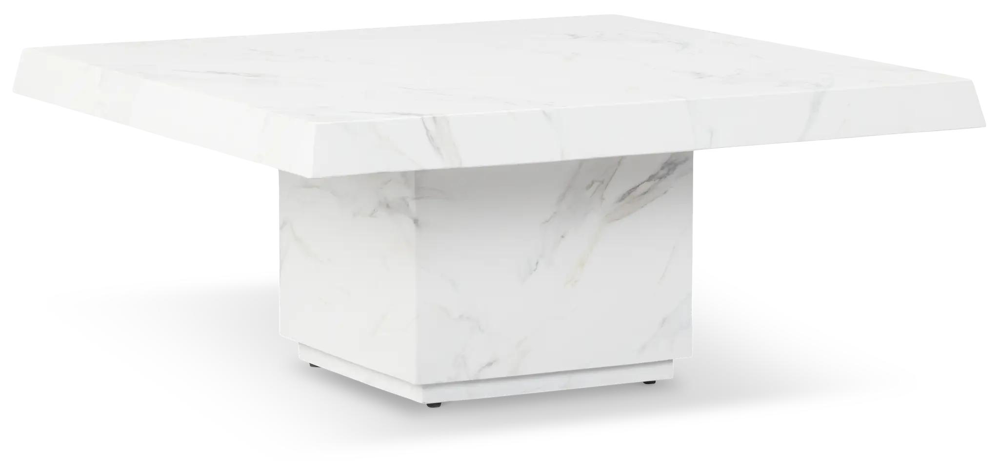 Vilano White Square Coffee Table Vilano White Square Coffee Table