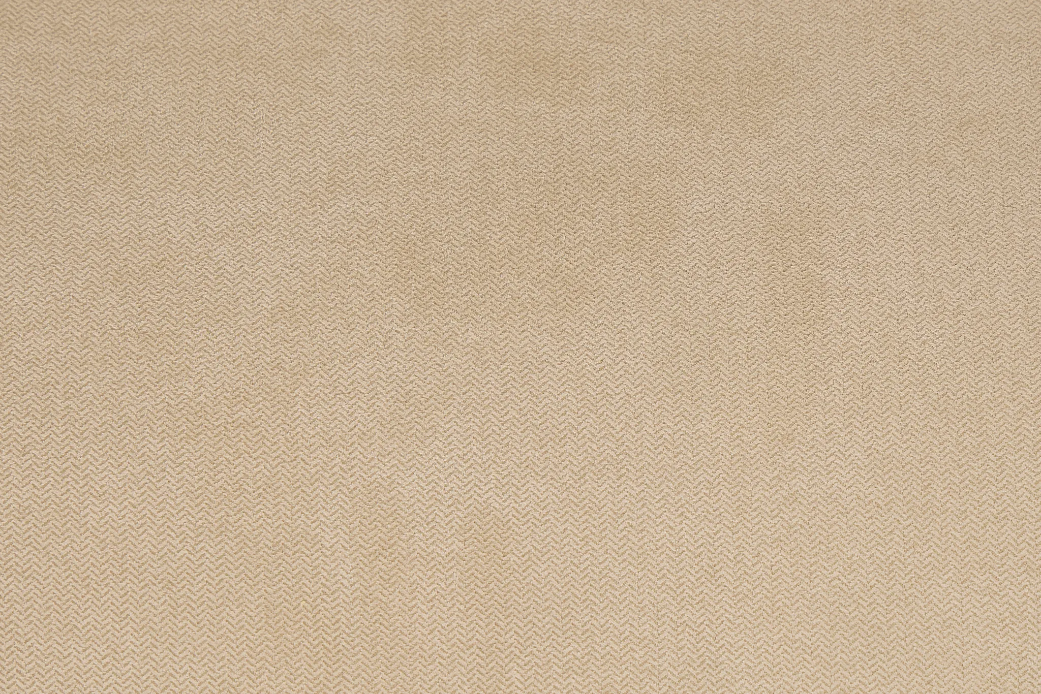 Hudson Beige Fabric Storage Ottoman