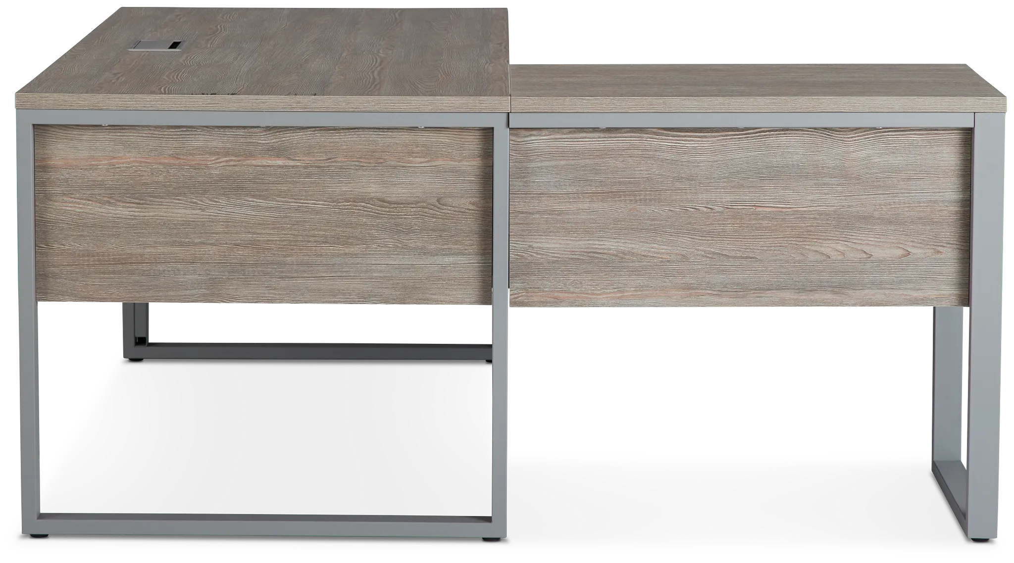 Clark Gray 32" Return Desk