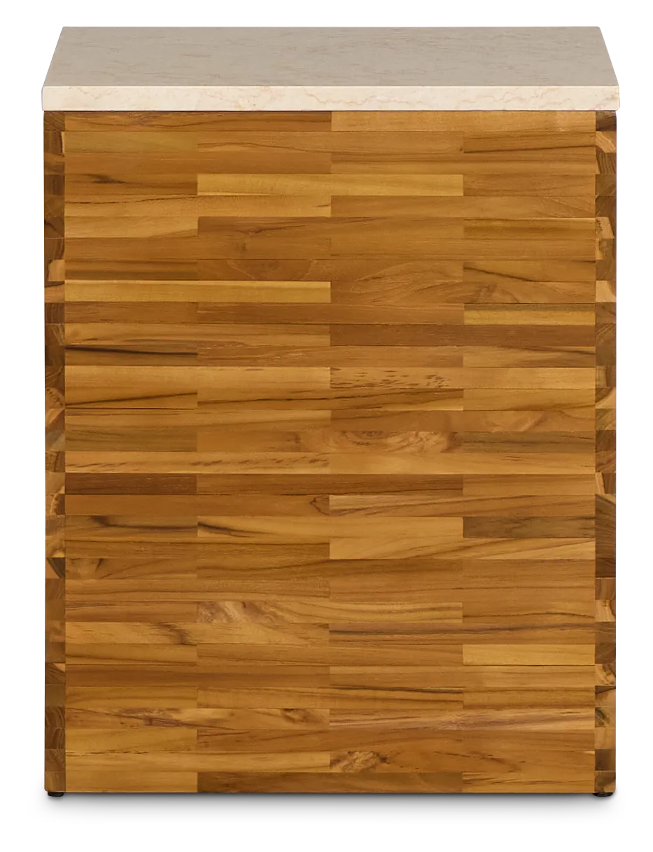 Haven Mid Tone Square End Table