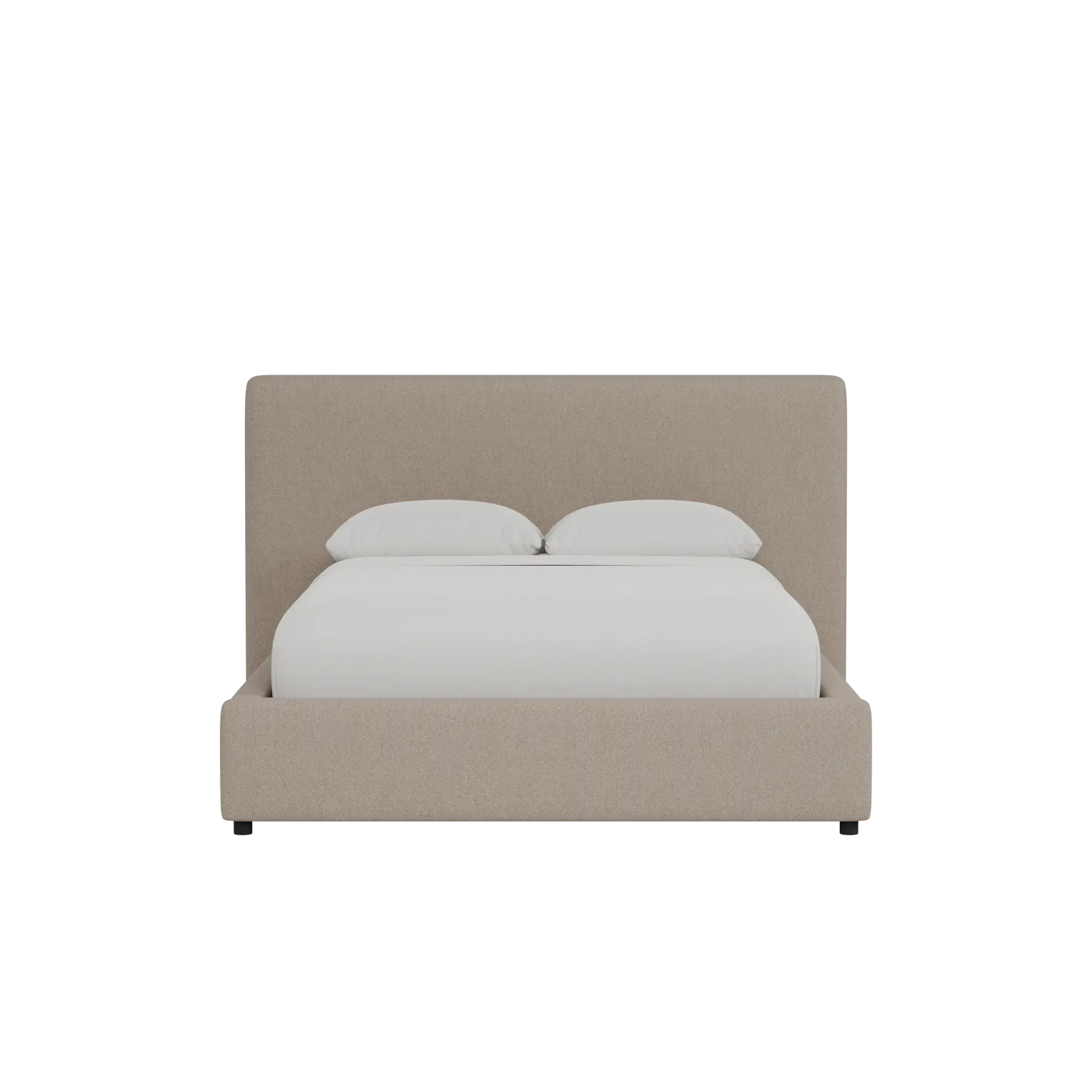 Grayton Elite Brown 44" Upholstered Platform Bed Grayton Elite Brown 44" Upholstered Platform Bed