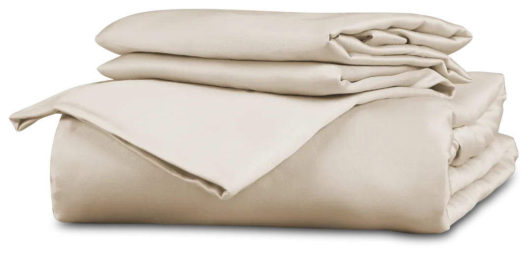 Rest & Renew Tencel Beige 300 Thread Sheet Set
