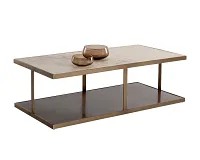 Vern Two-tone Rectangular Coffee Table