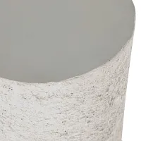 Four Hands Otero White Round End Table