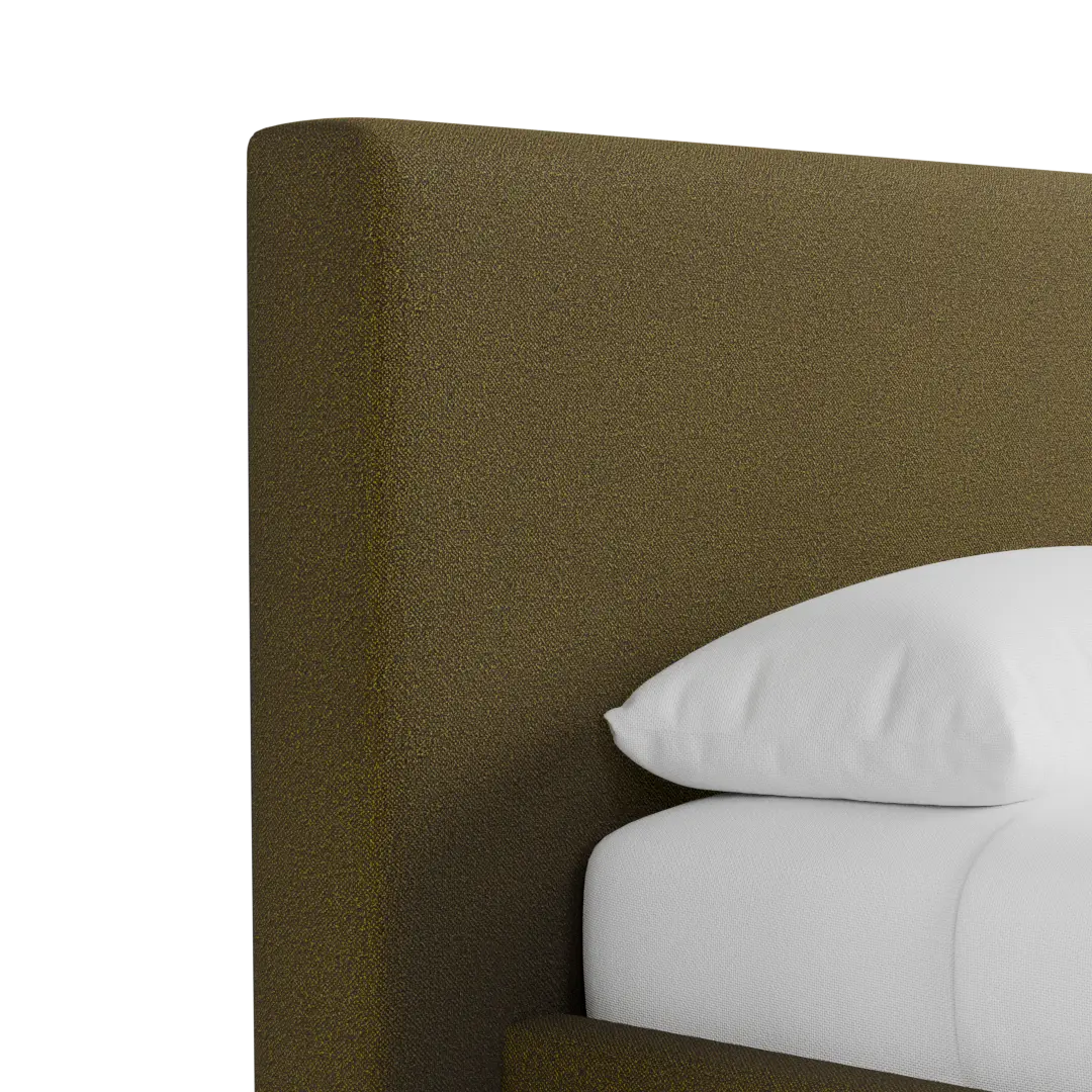 Grayton Elite Dark Green 44" Upholstered Platform Bed Grayton Elite Dark Green 44" Upholstered Platform Bed