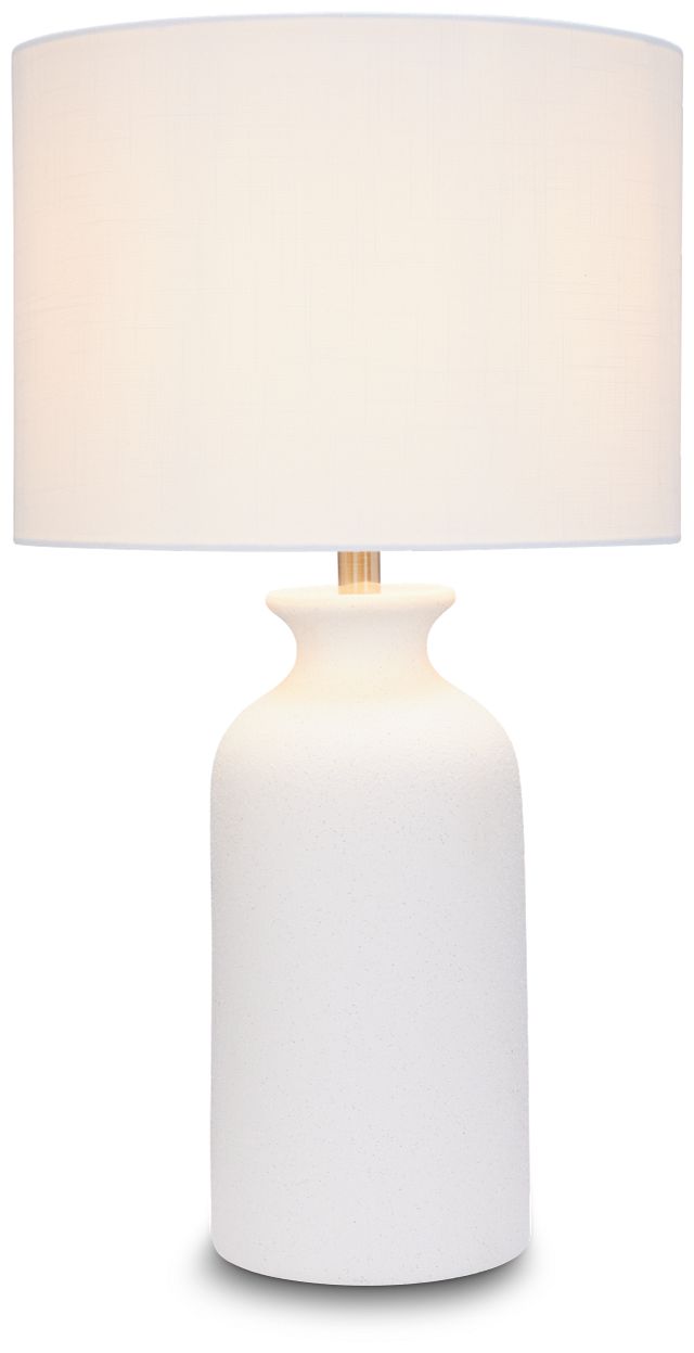 Taylen White Ceramic Table Lamp