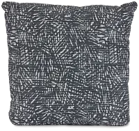 Diego Gray Fabric 18" Accent Pillow