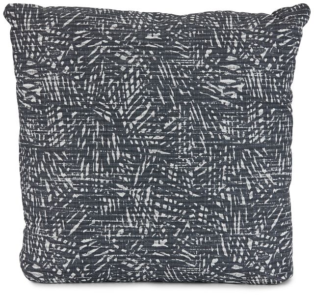 Diego Gray Fabric 18" Accent Pillow