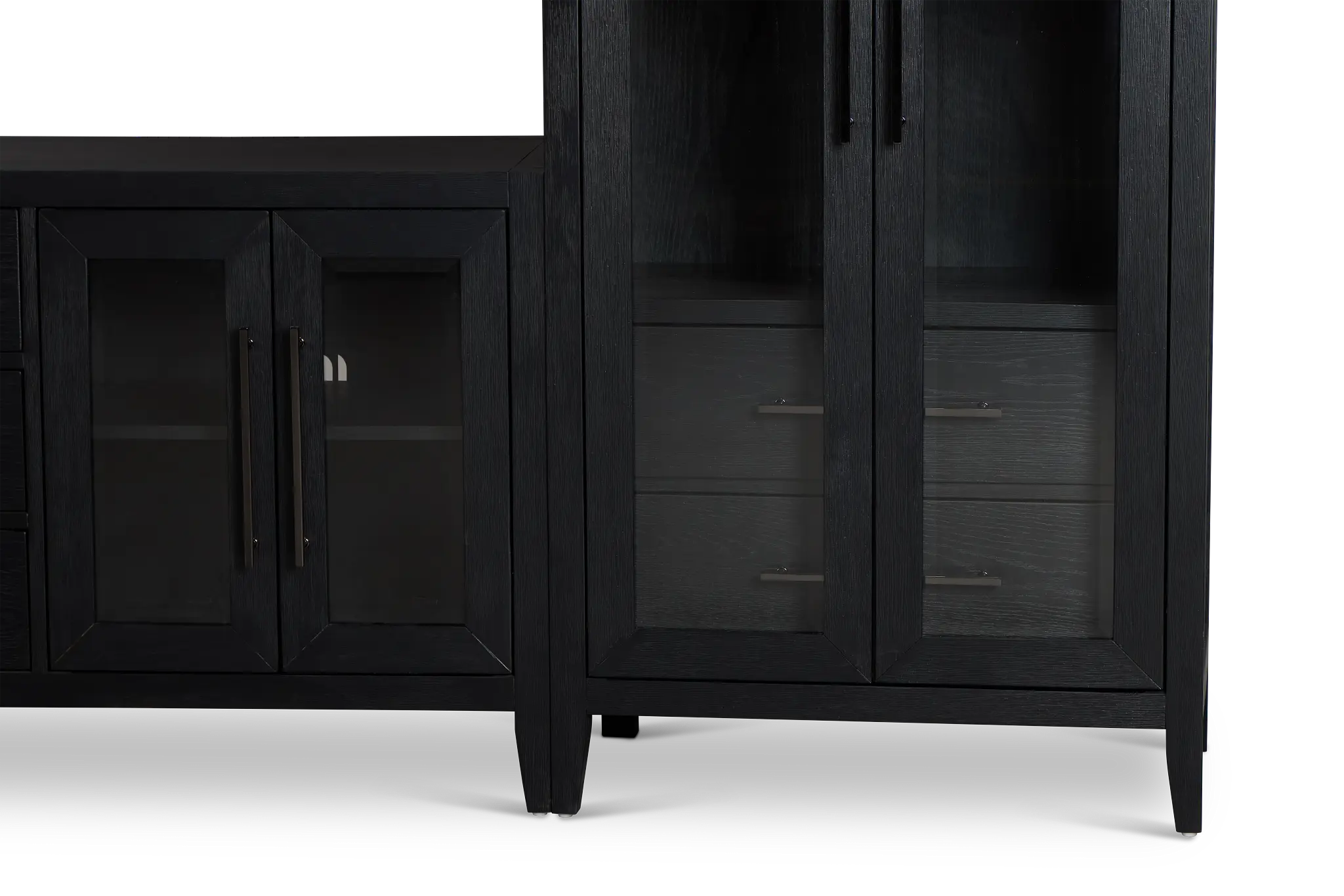 Alden Black 70" Entertainment Wall Alden Black 70" Entertainment Wall