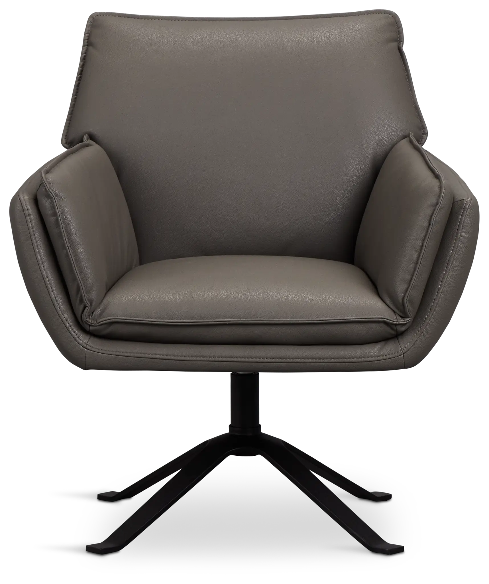 Farley Dark Gray Micro Swivel Accent Chair Farley Dark Gray Micro Swivel Accent Chair
