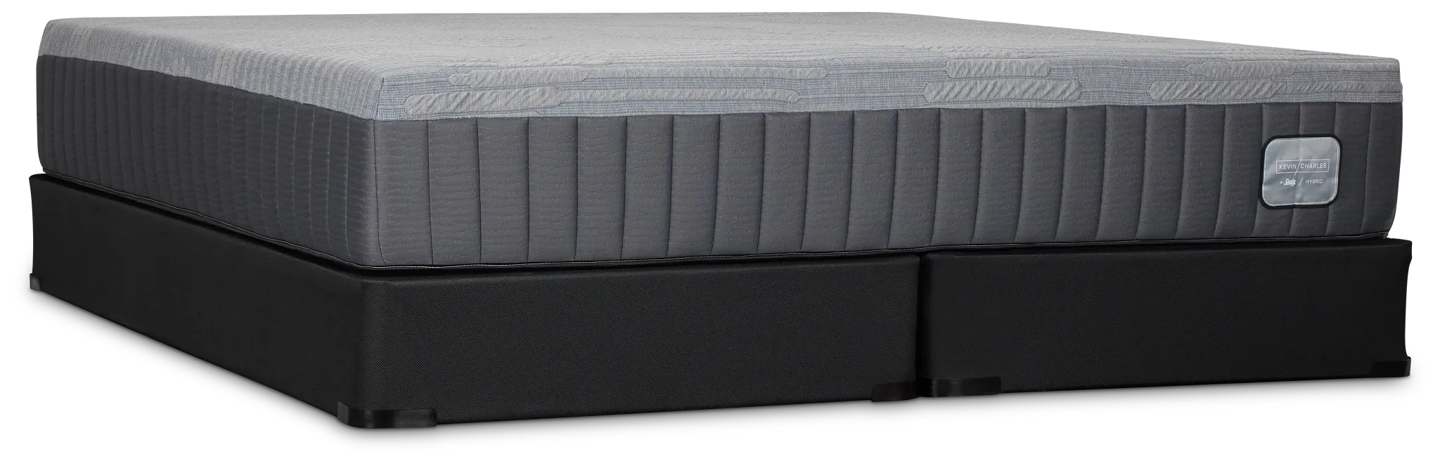 Kevin Charles By Sealy Hybrid Plush Mattress Set