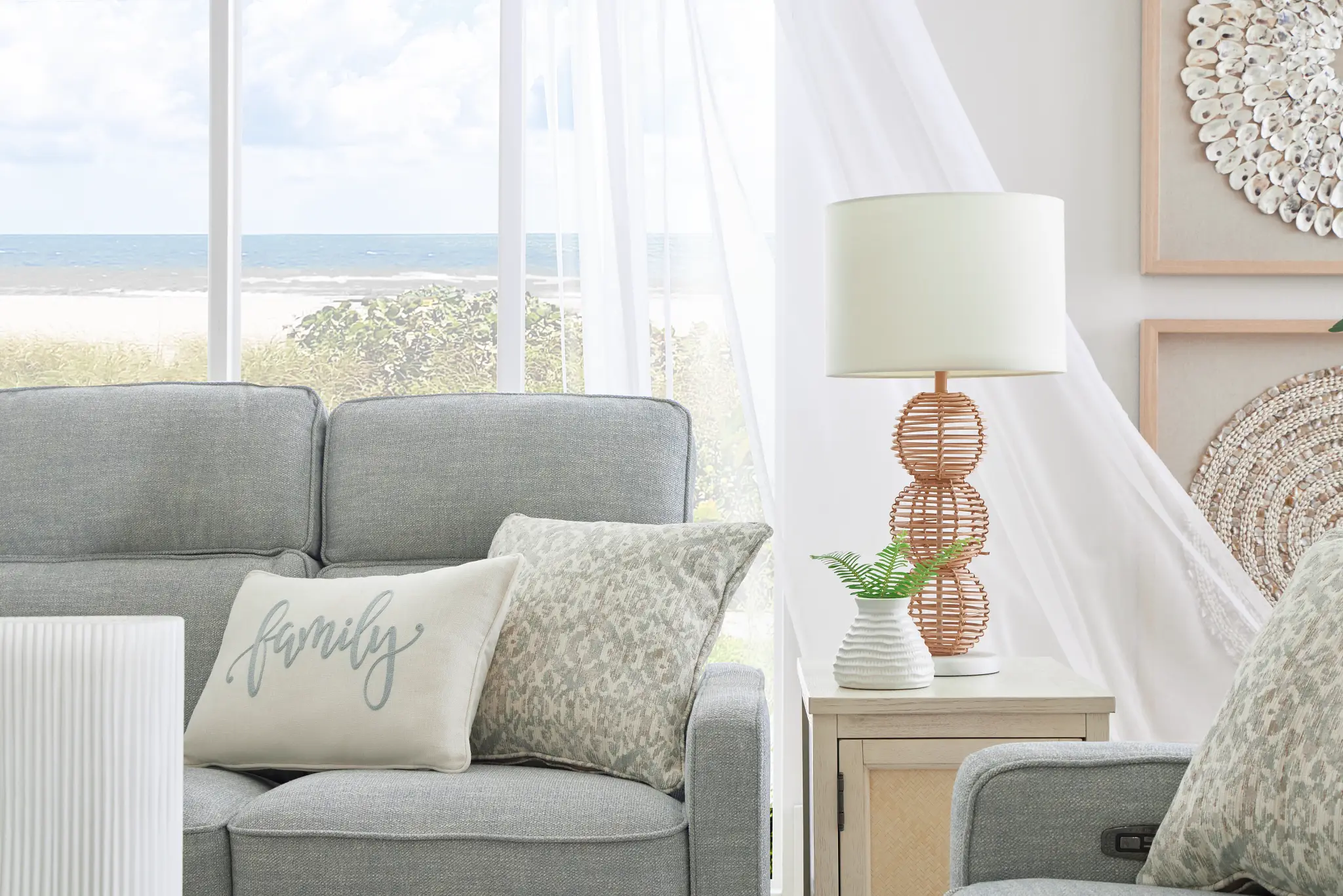 Bayside Light Blue Fabric Power Reclining Sofa Bayside Light Blue Fabric Power Reclining Sofa