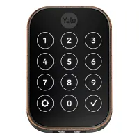 Yale Pro 2 Pushbutton & Connect Bridge Bronze Key-free Touchscreen Door Lock