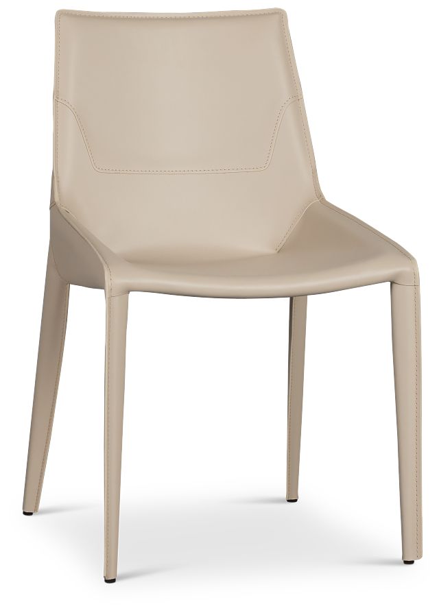 Wayne Light Beige Upholstered Side Chair