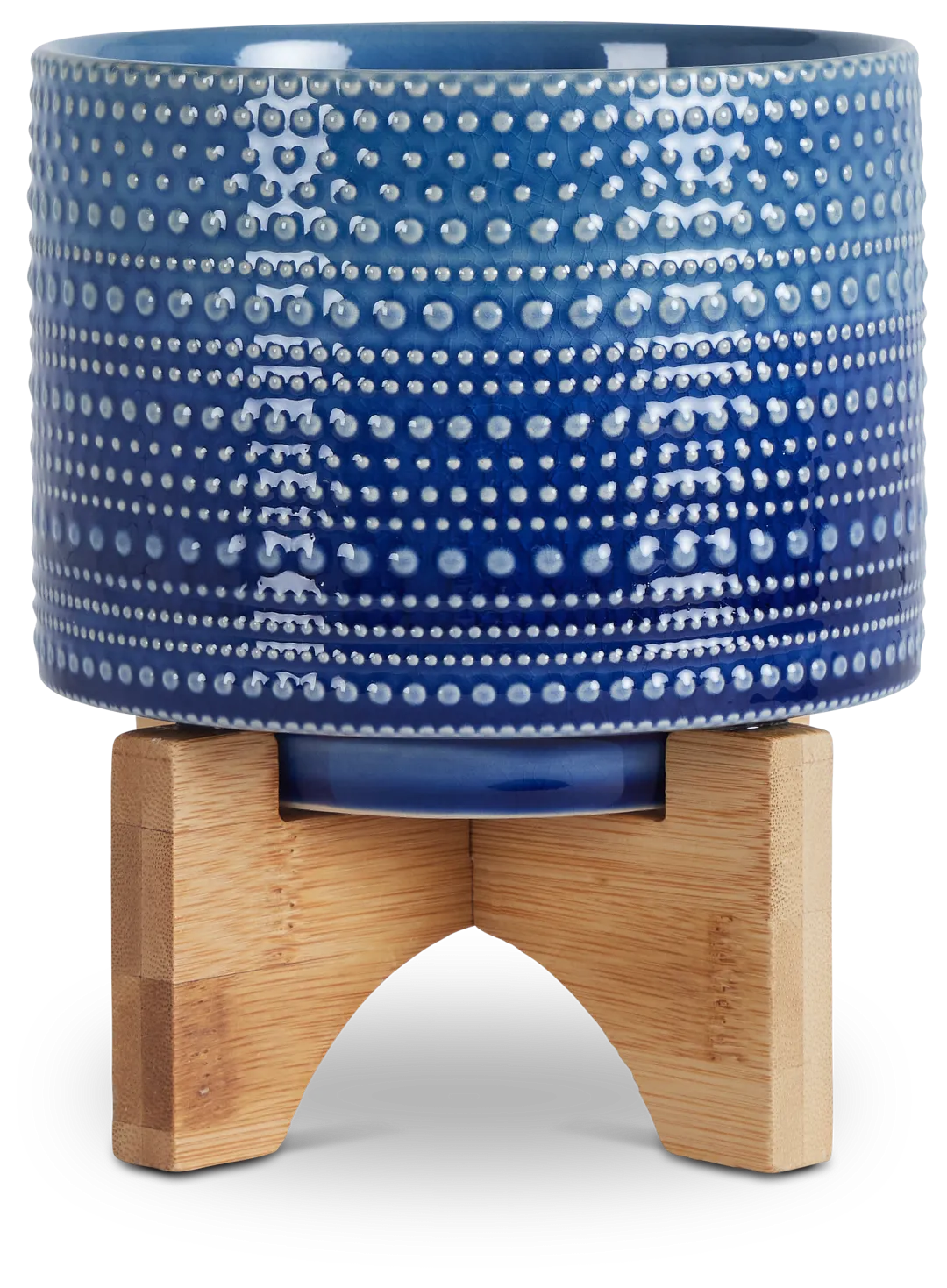 Jessica Blue Small Planter