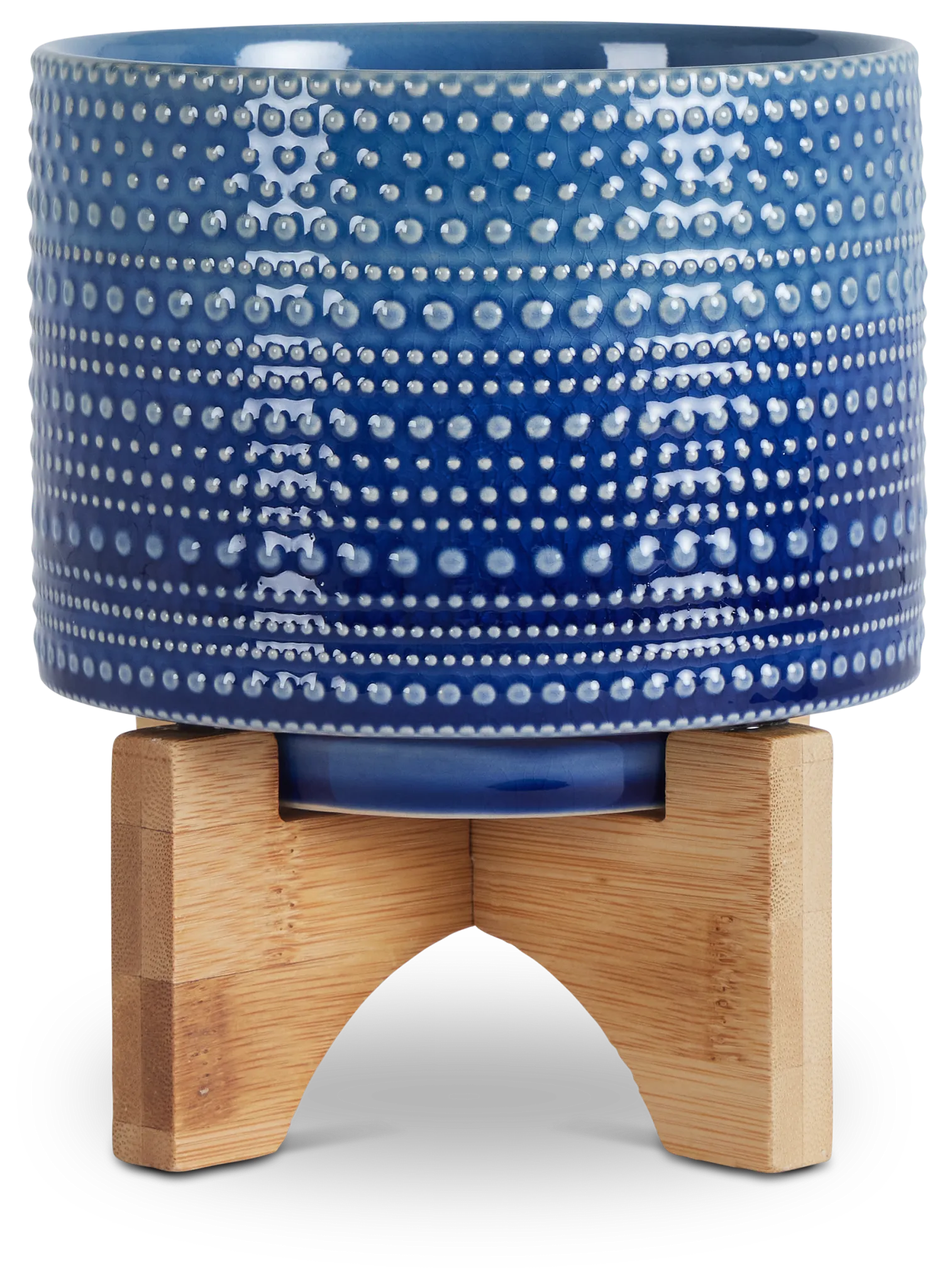 Jessica Blue Small Planter