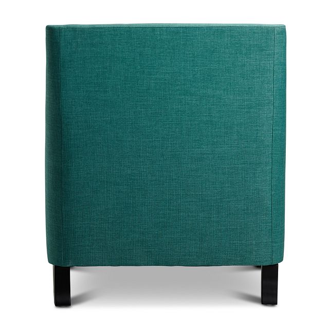 Erica Teal Fabric Accent Chair