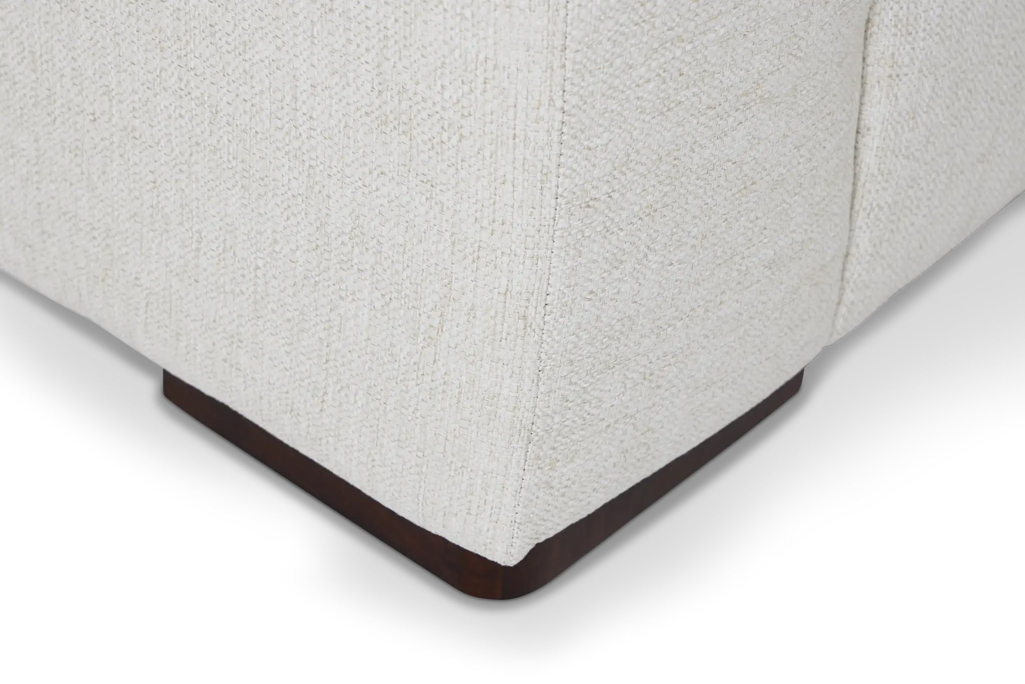 Veronica White Down Small Left Bumper Sectional Veronica White Down Small Left Bumper Sectional