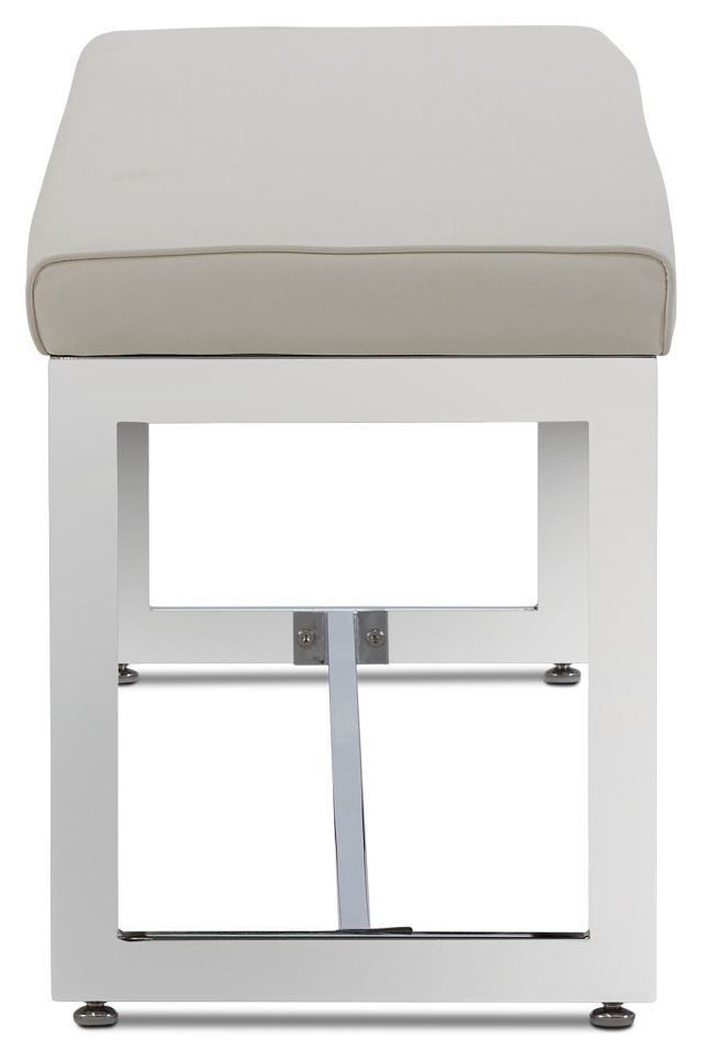 Bronx White Dining Bench