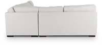 Veronica White Down Large Right Chaise Sectional