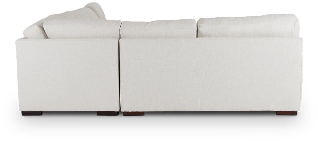 Veronica White Down Large Right Chaise Sectional