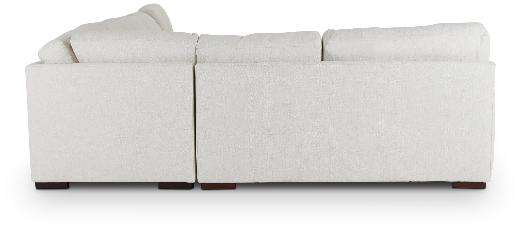 Veronica White Down Large Right Chaise Sectional Veronica White Down Large Right Chaise Sectional