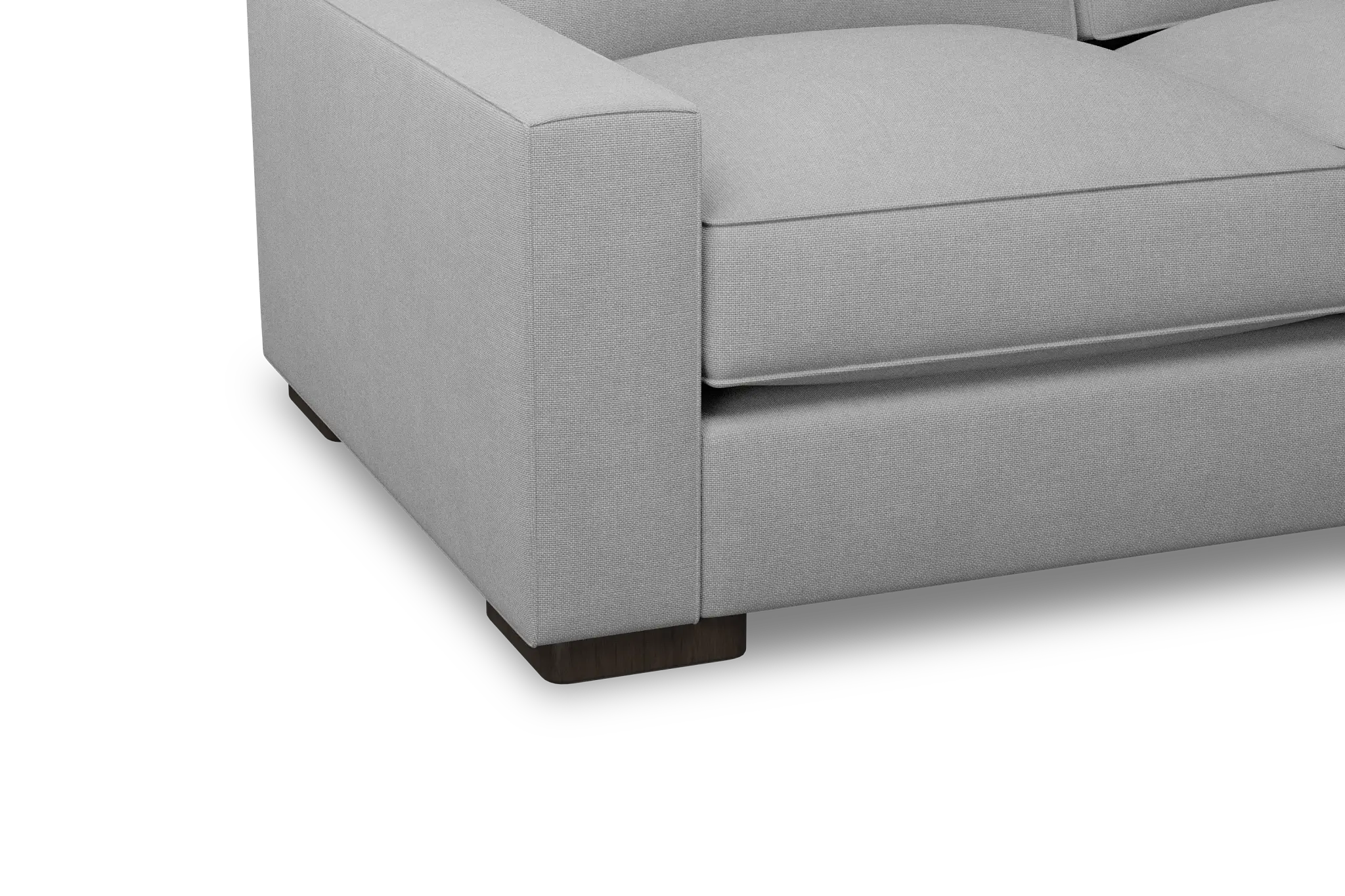 Edgewater Suave Gray Medium Right Chaise Sectional Edgewater Suave Gray Medium Right Chaise Sectional